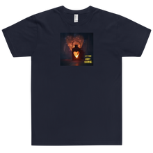 Load image into Gallery viewer, Show the world your beauty from within with this &quot;Let Your Light Shine&quot; soft, comfortable cotton tee. Available in black, navy, cranberry, forest, and white. 
