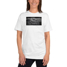 Load image into Gallery viewer, “Your Obedience Is Prolonging This Nightmare” combines with black and white herd to let the sheeple know exactly how you feel in this soft, comfortable tee. Available in black, white, navy, asphalt, and red. 
