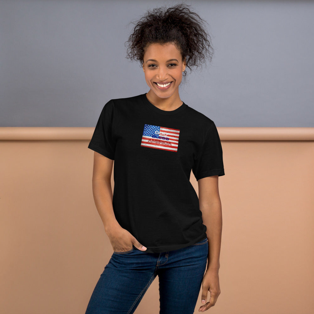 Show your patriotic pride with this soft, fitted 