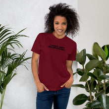 Load image into Gallery viewer, Stand strong spiritual warriors with this &quot;I Will Not Be Shaken&quot; cotton tee. Available in navy, cranberry, slate, asphalt, forest, and white. 

