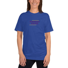 Load image into Gallery viewer, Soft, fitted cotton with exclusive plum &amp; gold &quot;Modern Paige Designs est 2020&quot; logo. Available in white, slate, teal, royal blue, and asphalt. 
